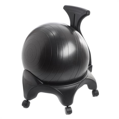 Aeromat Stability Ball Chair,22.5" L x 25.5" W x 28" H,Each,75050