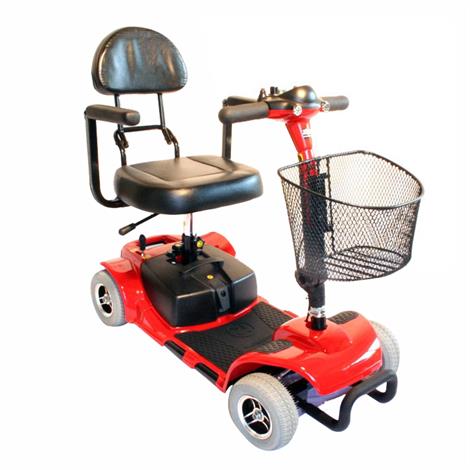Zipr Roo Four Wheel Scooter,Red,Each,ZiprRoo4R