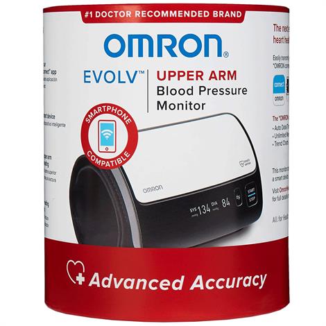Omron Evolv Wireless Upper Arm  Pressure Monitor, Pressure Monitor,Each,73BP7000