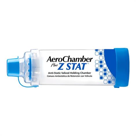 Monaghan Aerochamber Plus Z Stat Anti-Static Valved Holding Chamber,With Small Comfortseal Mask,5/Pack,88710Z