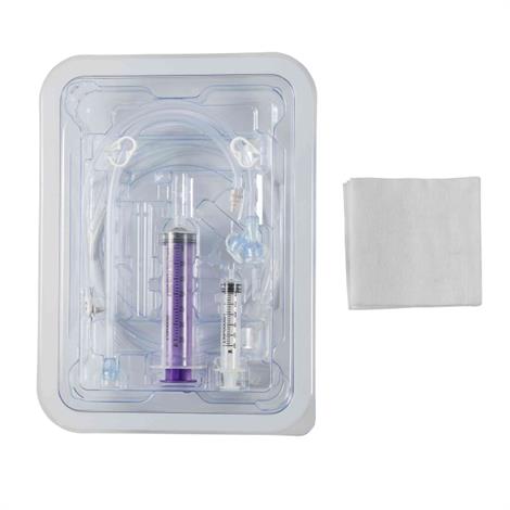 MIC KEY Jejunal Feeding Tube Kit Extension Sets With Enfit Connectors,18 Fr,Stoma Length: 1.0 cm,Each,8230-18-1.0