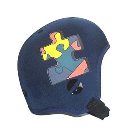 Opti-Cool Autism Puzzle Soft Helmet,0,Each,OCAUPZ