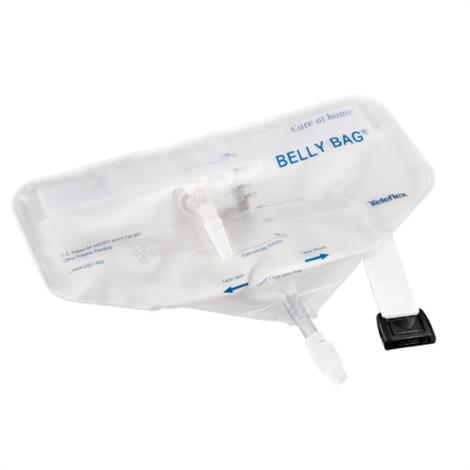 Rusch Belly Bag With Waist Belt,1000ml,With 24" Coiled Drain Tube,10/Pack,B1000CT