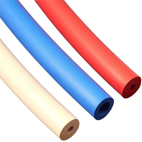Maddak Closed Cell Foam Tubing For Gripping Ability,Red,6/Pack,F766900184