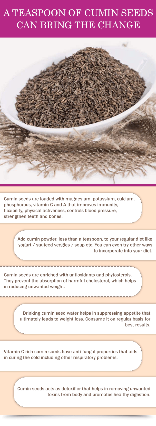 A Teaspoon Of Cumin Seeds Health Products For You