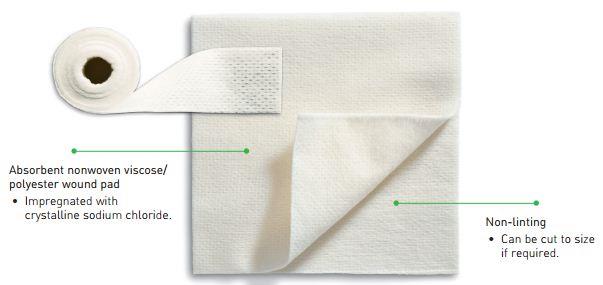 Mesalt Sodium Chloride Impregnated Dressing