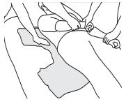 Positioning Invacare Comfort Sling