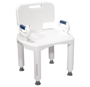 Drive Premium Series Shower Chair with Back and Arms